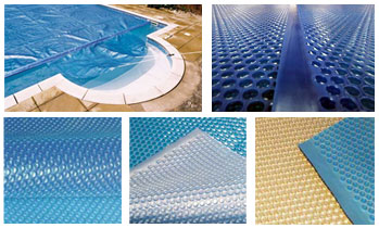 Solar swimming pool covers